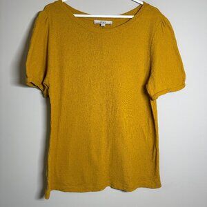 Mustard Yellow Top from Loft